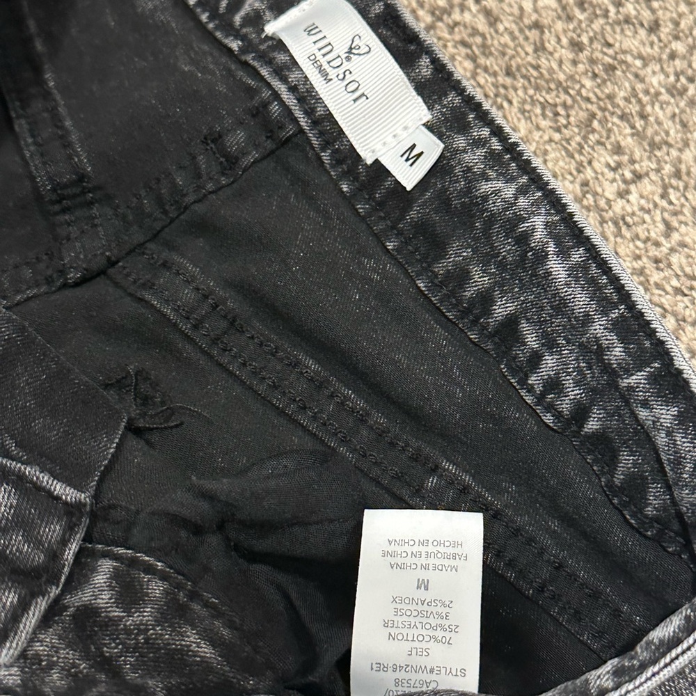 Windsor High Rise acid washed Cargo Jeans medium - Picture 3 of 10